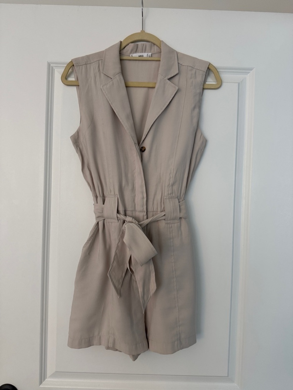 Mango Playsuit Bowie Tan XS
